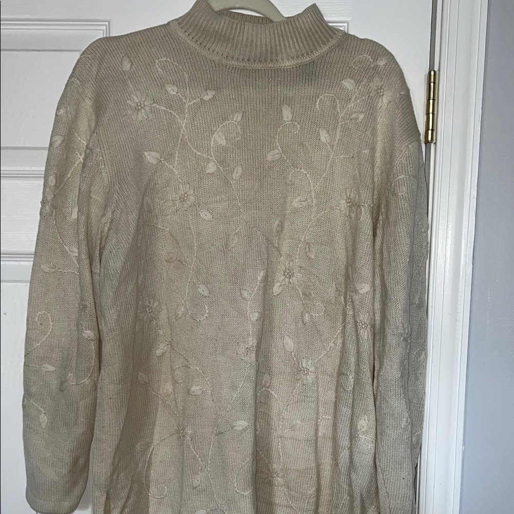 Elegant Cream Sweater